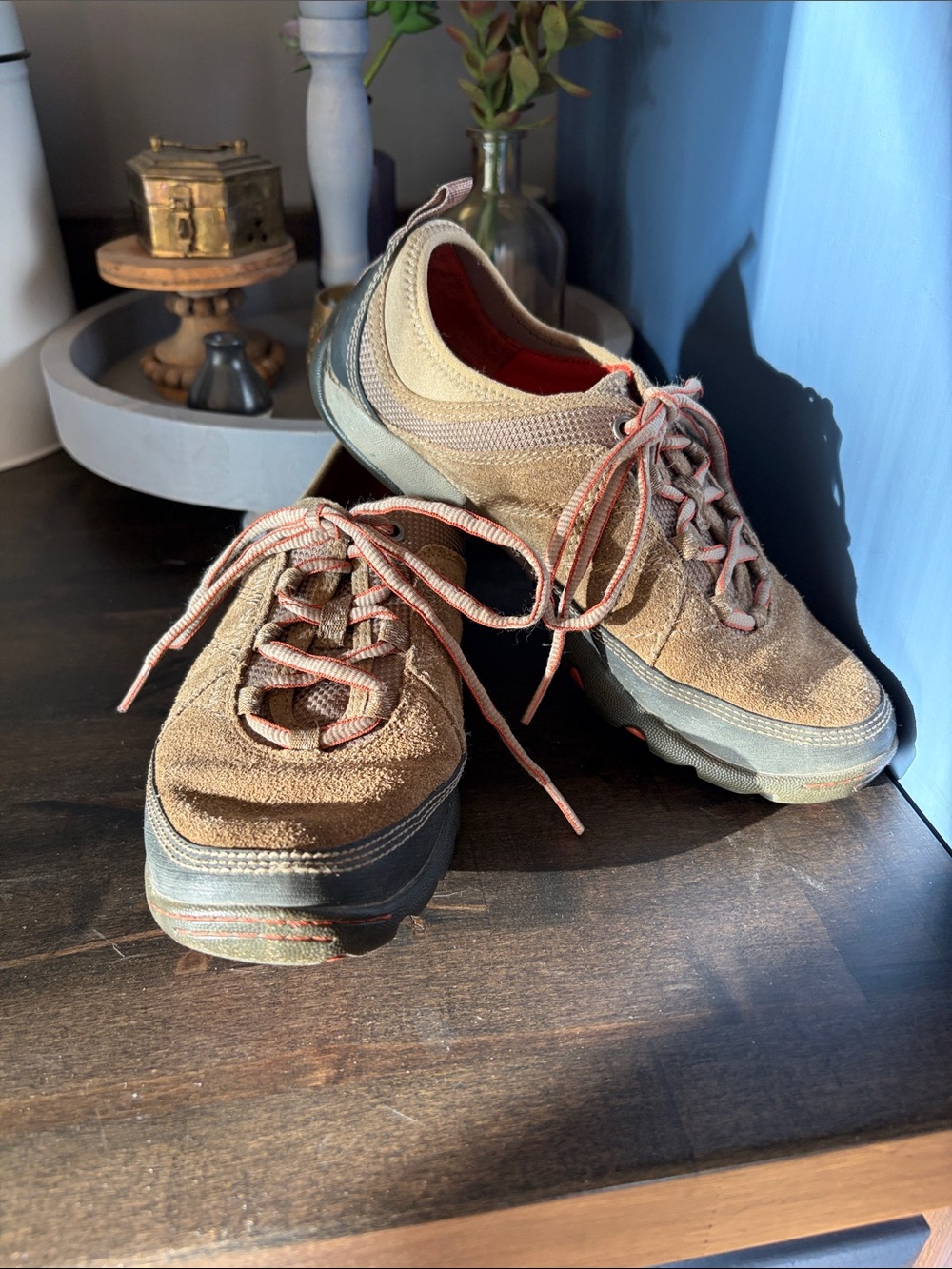 Merrell Brown Suede Hiking Sneakers